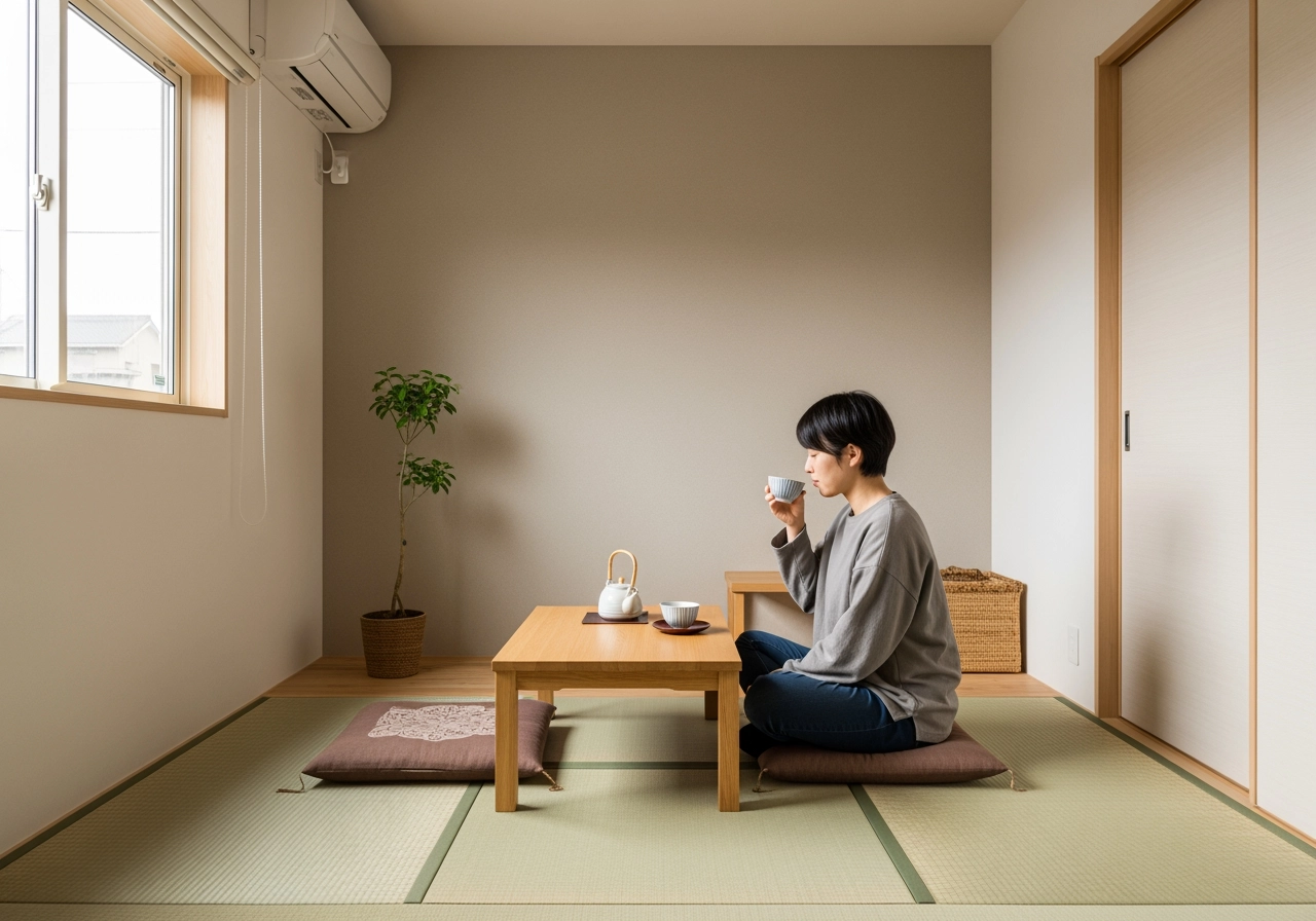 小坪數現代日式風格：材質／色調／比例與綠裝修指南