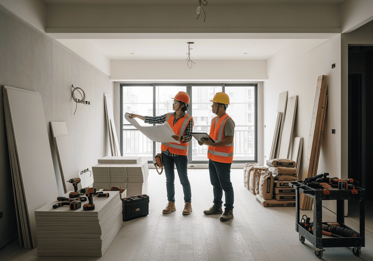 新北室內設計推薦指南：３分鐘了解從施工管理到空氣品質的標準