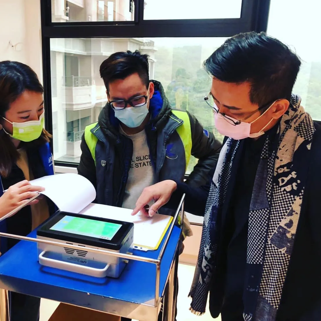 《GD綠裝修認證期末審查》台灣第三方公正實驗室單位-柏新科技，協助至繆思雅集桃園蘆竹住宅案做完工檢驗。