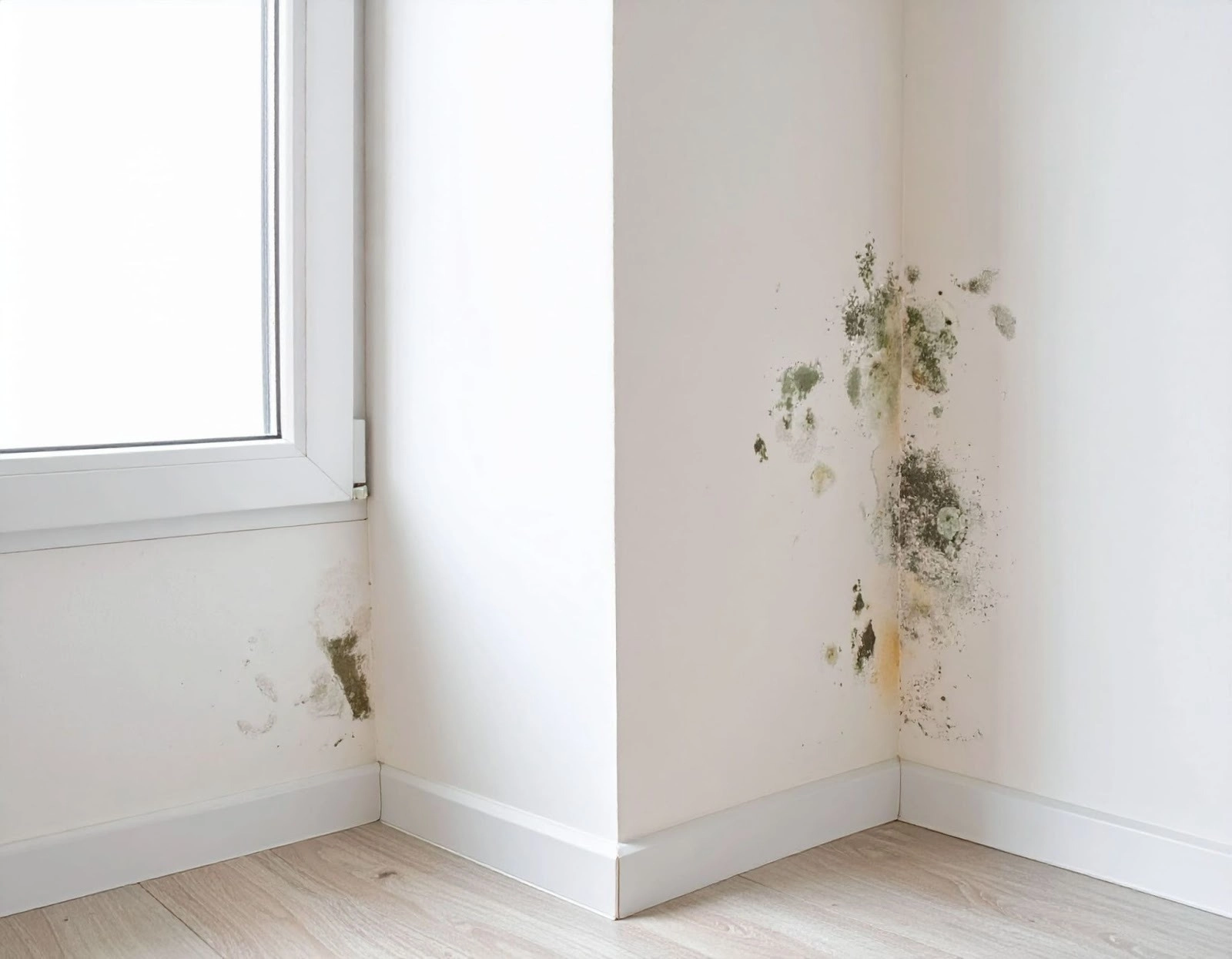 家中潮濕牆角發霉