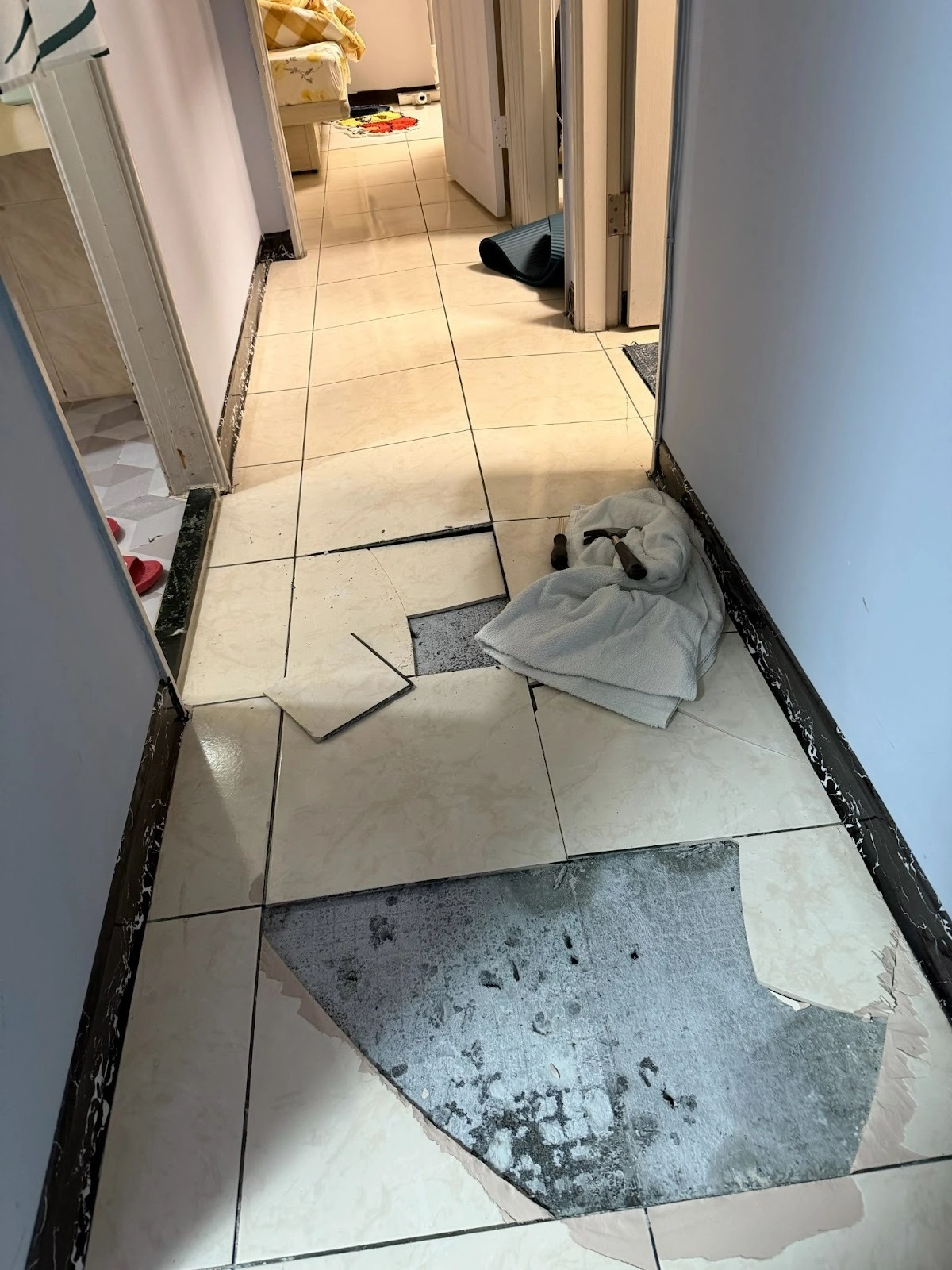 MUSE ARISTO 繆思雅集 現場處理磁磚爆裂案例