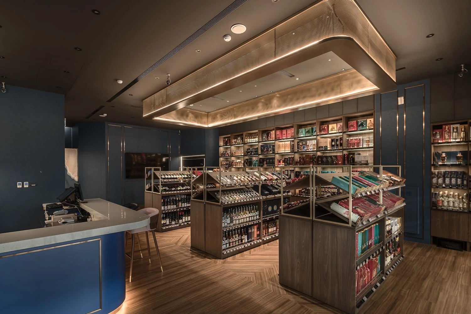 MUSE ARISTO 繆思雅集陳慕雅總監與大貓老師林敬謙完成黑松酒覓門市室內設計