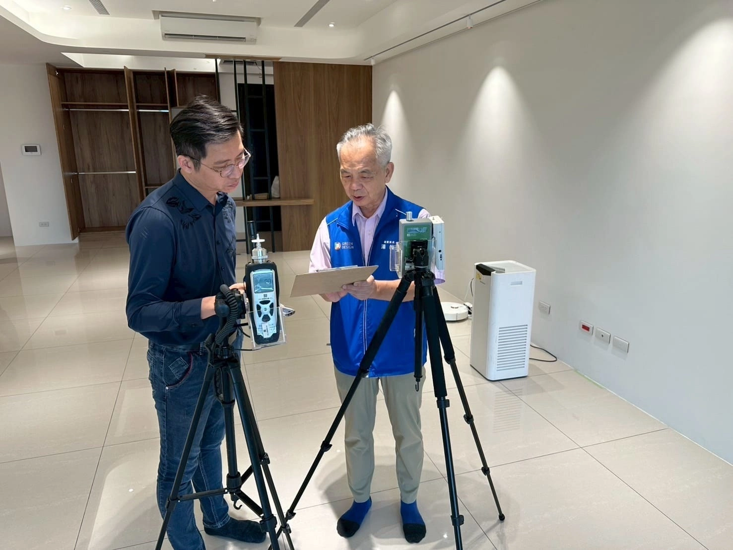 MUSE ARISTO 繆思雅集現場進行空氣品質檢測