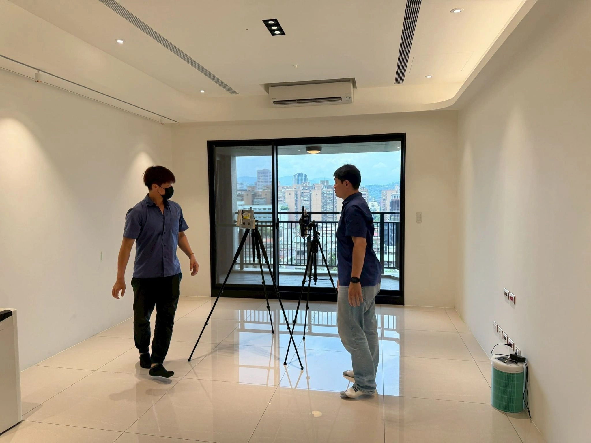 MUSE ARISTO 繆思雅集與專業第三方檢測團隊進行空氣品質檢測