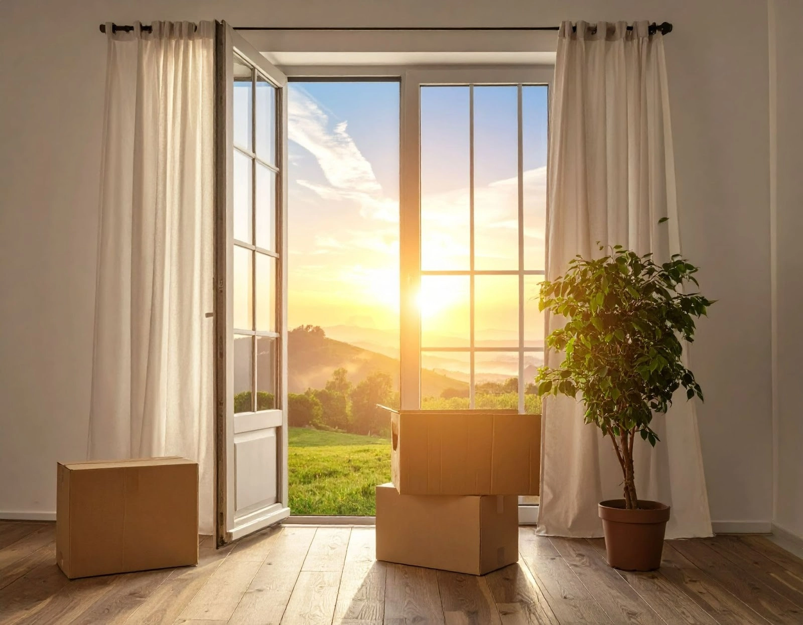 入住新家後開窗通風